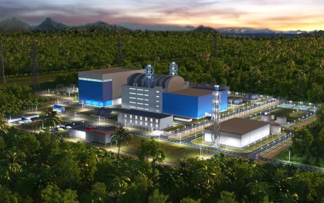 Ground-based low-power nuclear power plant